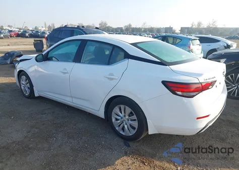 2022 Nissan Sentra S Xtronic Cvt from USA, damaged, VIN 3N1AB8BV4NY240691